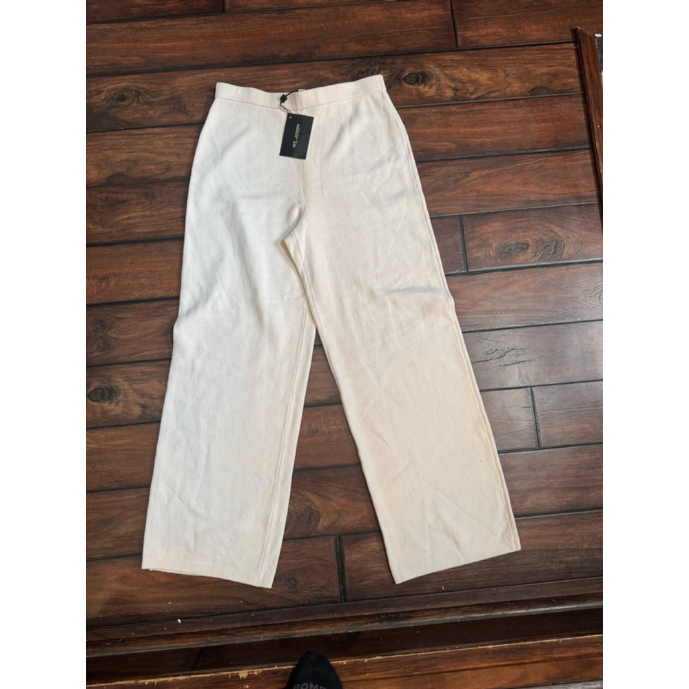ST. JOHN COLLECTION | NWT Wool Blend Wide Leg Pants Size 8